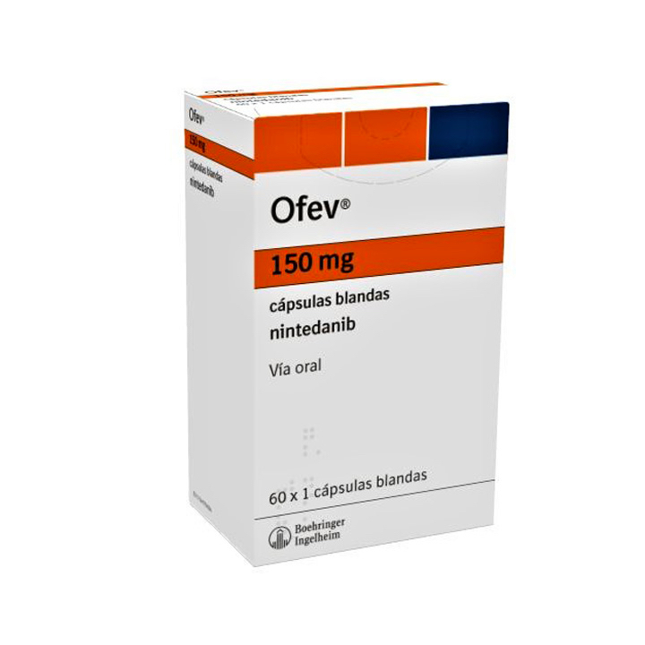 Ofev 150 mg cápsulas blandas