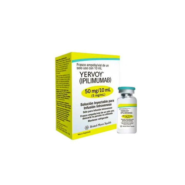 Yervoy Solución Inyectable 50 mg/10 ml