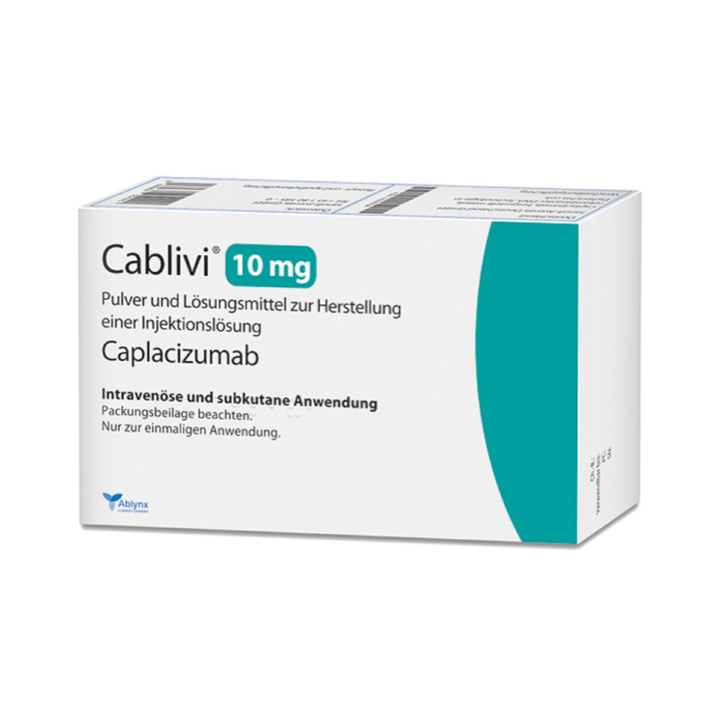 Cablivi 10 mg polvo y disolvente para solución inyectable